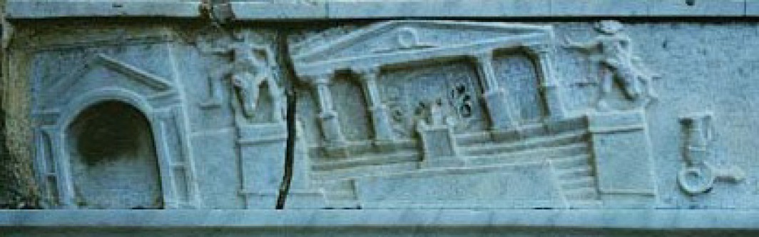 bas relief de la Maison de Lucius Caecilius Jucundus